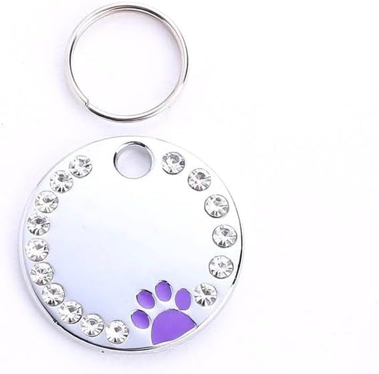 Personalized Dog/Cat Cute Paw Pet ID Tag by COOLLIANT