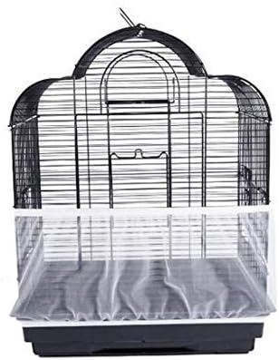 TIANRUOXIAOKE Universal Bird Cage Seed Catcher Seeds Guard Parrot Mesh Net by JOYUETLAN