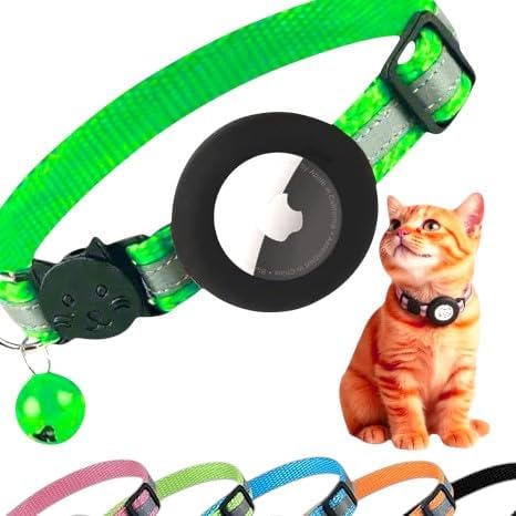 Adorable AirTag Cat Collar by AmazeGoods