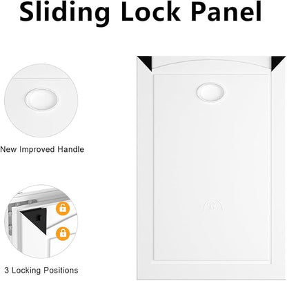 Aluminum Medium Dog Door for Door, Doggy Door - Image 3