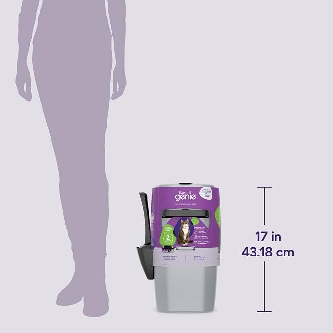 Litter Genie Standard Pail | Cat Litter Box Waste Disposal System - Image 9