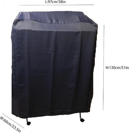 J&C Black 420D Heavy Duty Bird Cage Cover Blackout Sun Light - Image 4