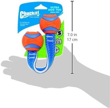 Chuckit! Ultra Duo Tug Dog Toy, Small Indoor and Outdoor Dog Ball - Image 3
