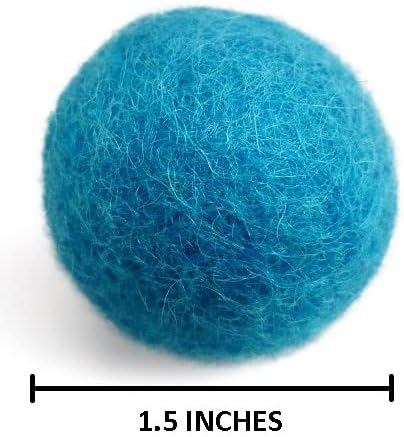 Wool Cat Toys - Felt Cat Toy Balls - Image 2