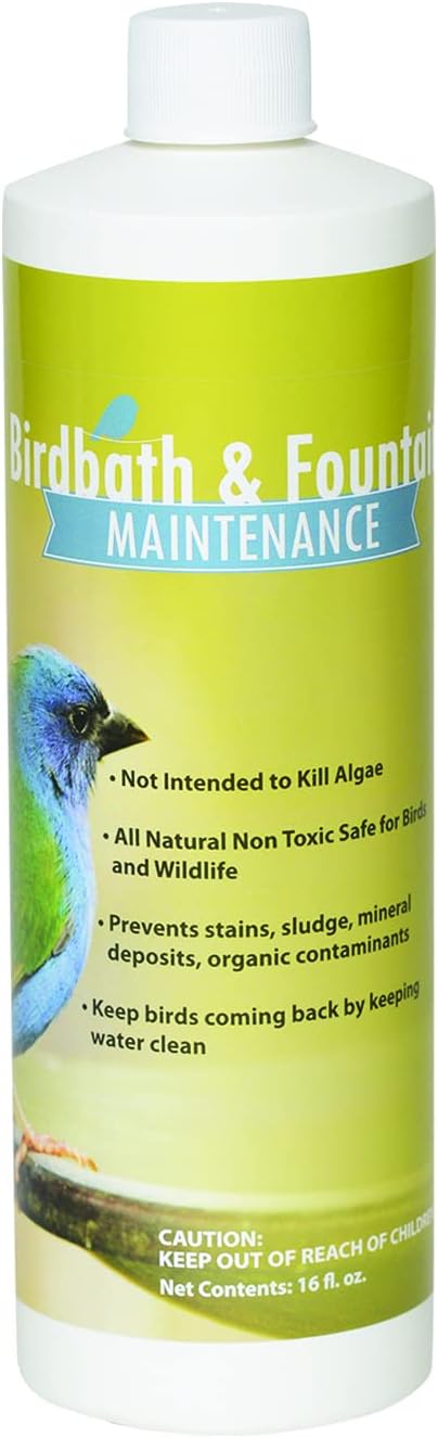 Sanco Bird Bath & Fountain Maintenance, Fast-Acting Enzyme-Based Formula Will by Sanco+Industries