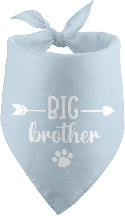 Big Brother Baby Announcement Dog Bandana by Unknown