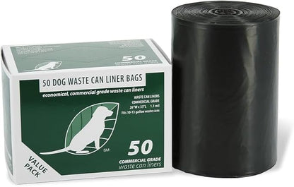 Zero Waste USA - Commercial Grade Dog Waste Station Can Liners -1 Roll of 50 - Image 2