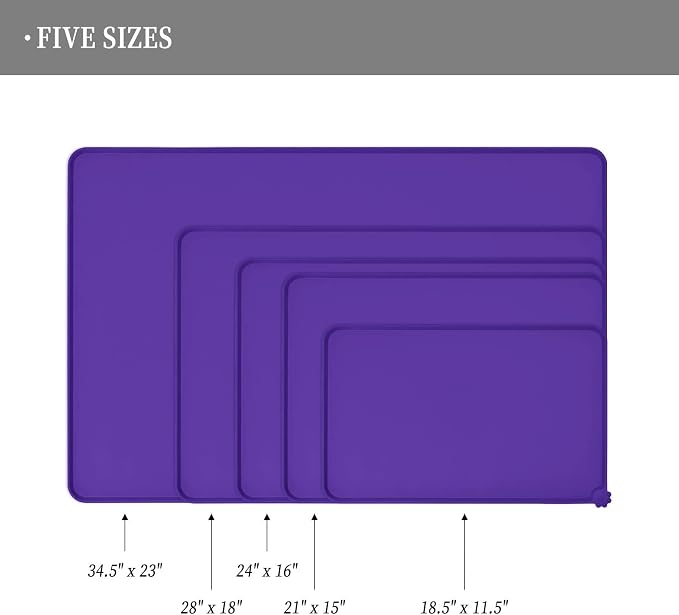 Waterproof Pet Feeding Mat - Image 2