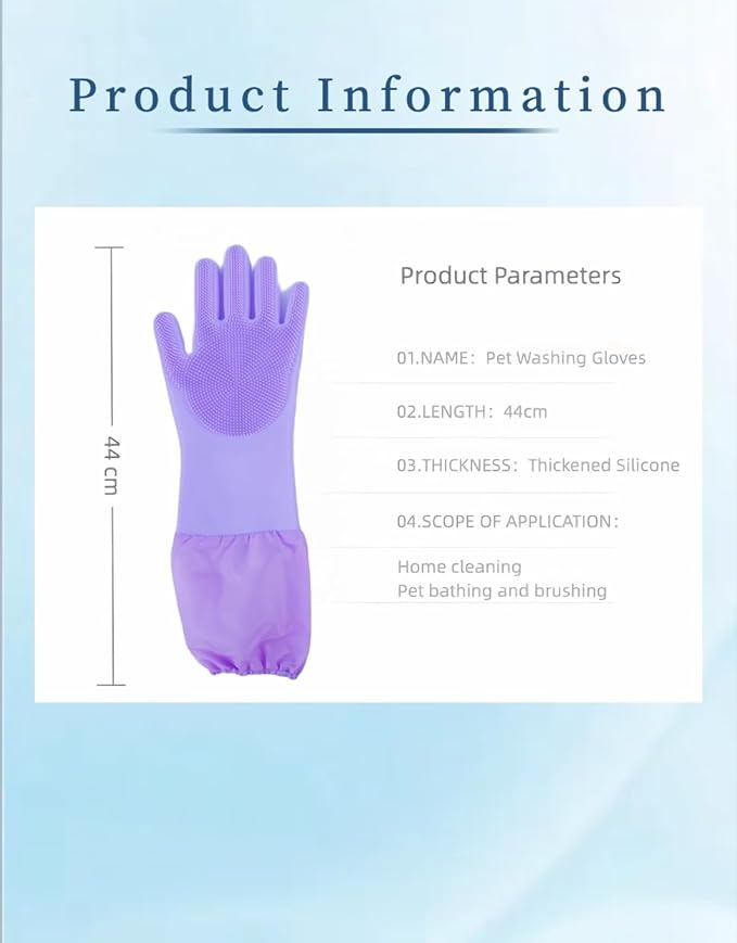 Dog Bathing Gloves - Image 7