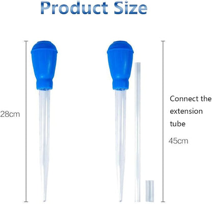 Fish Tank Cleaning Tools, Mini Manual Fish Tank Water Changer Aquarium Dropper - Image 2