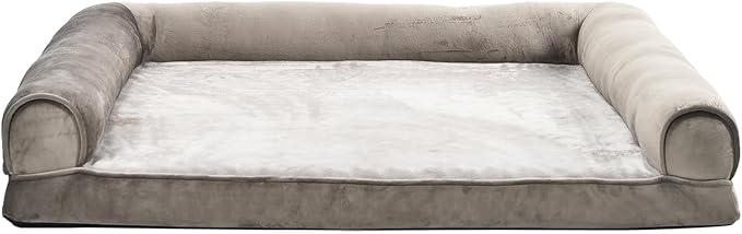 Amazon Basics Dog Bed with Cooling Gel Memory Foam, Pressure-Relief Support - Image 2