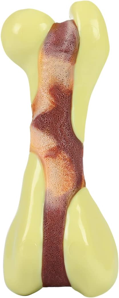 Tikaton Dog Chew Toys for Aggressive Chewers, Peanut Butter Flavor Durable Dog by Tikaton