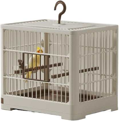 Travel Bird Cage Bird Travel Carrier Ornamental Birdcages Features Standing by Unknown