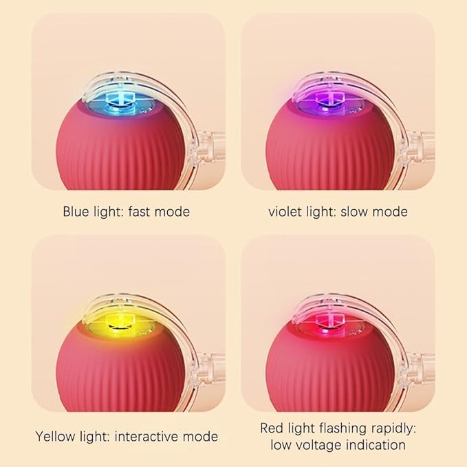 2 Packs Interactive Cat Toy, Electric DogBall Toy, Cat Toys - Image 5