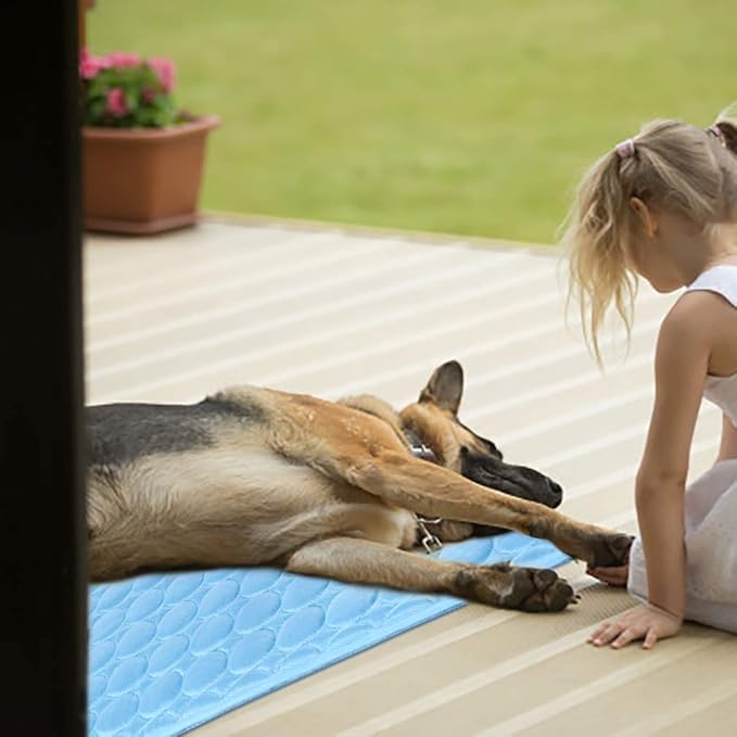 Washable Dog Ice Silk Self Cooling Mat - Image 6