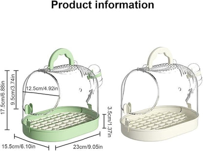 Versatile Birdcage for Travel Clear Bird Cage - Image 5