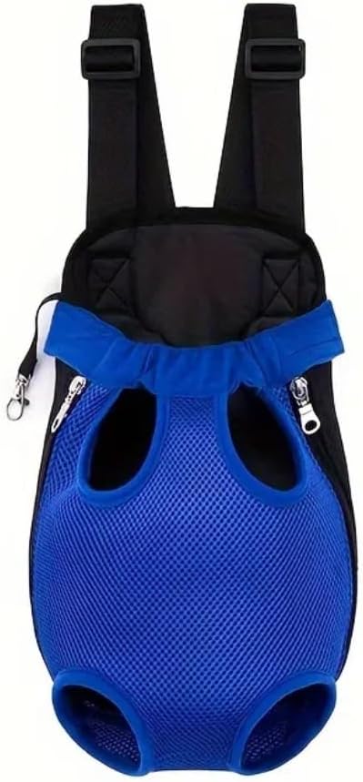 Pet Dog Carrier Backpack, Portable Breathable Mesh Chest Carrier, Polyester by Unknown