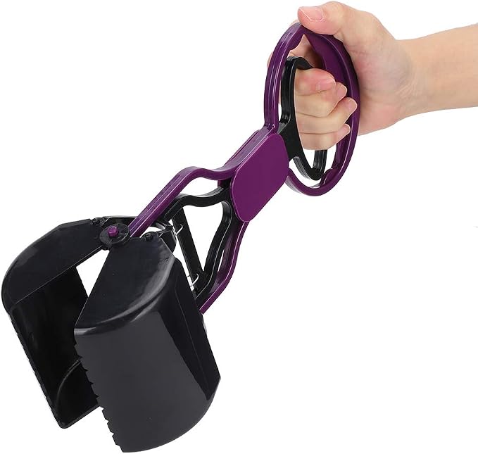 Pooper Scooper for Dogs, Spring Loaded One Hand Poop Scooper - Image 3