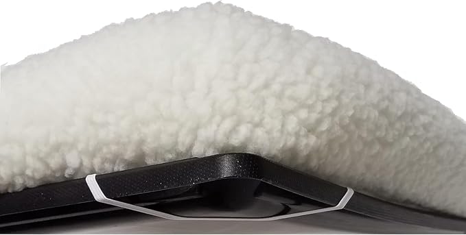 MidWest Homes for Pets QuietTime Giant Dog Bed – White Fleece Bolster, - Image 3
