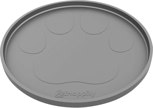 Dog Food Mat Round 10" by PETHAPPILY