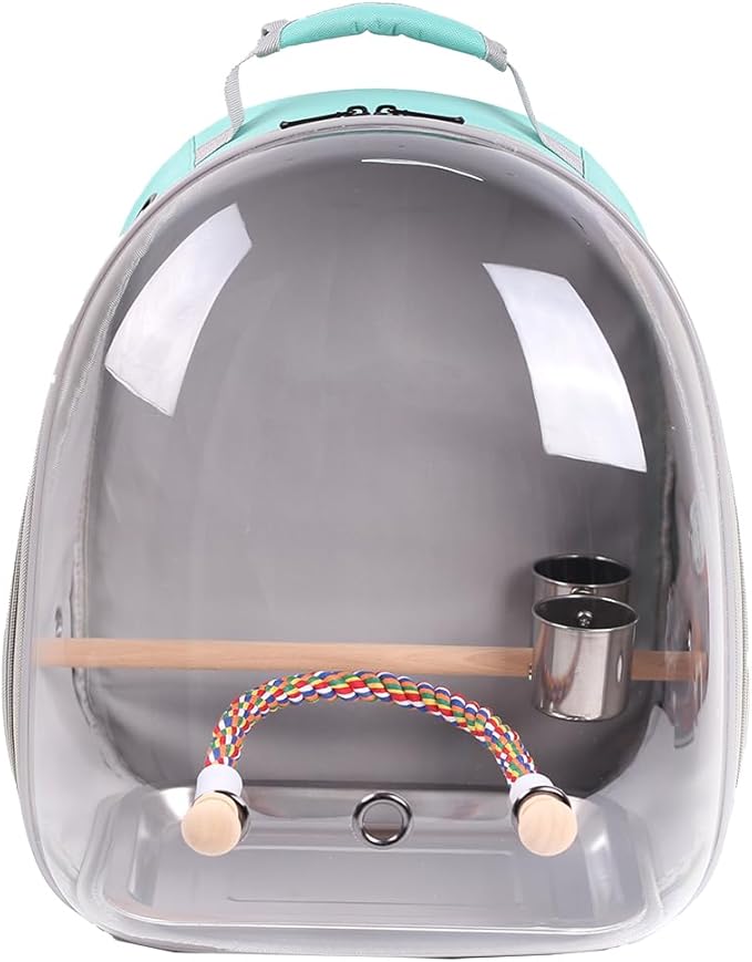 Bird Traval Carrier Cage, Vet Transport Book Bag - Image 6