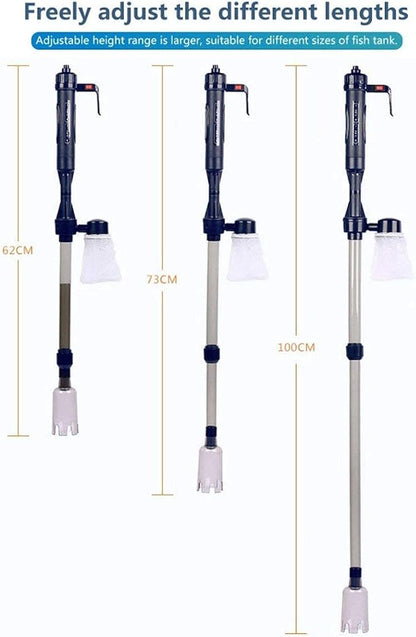 LONDAFISH Electric Fish Tank Vacuum Cleaner Syphon Operated Gravel Water Filter - Image 5