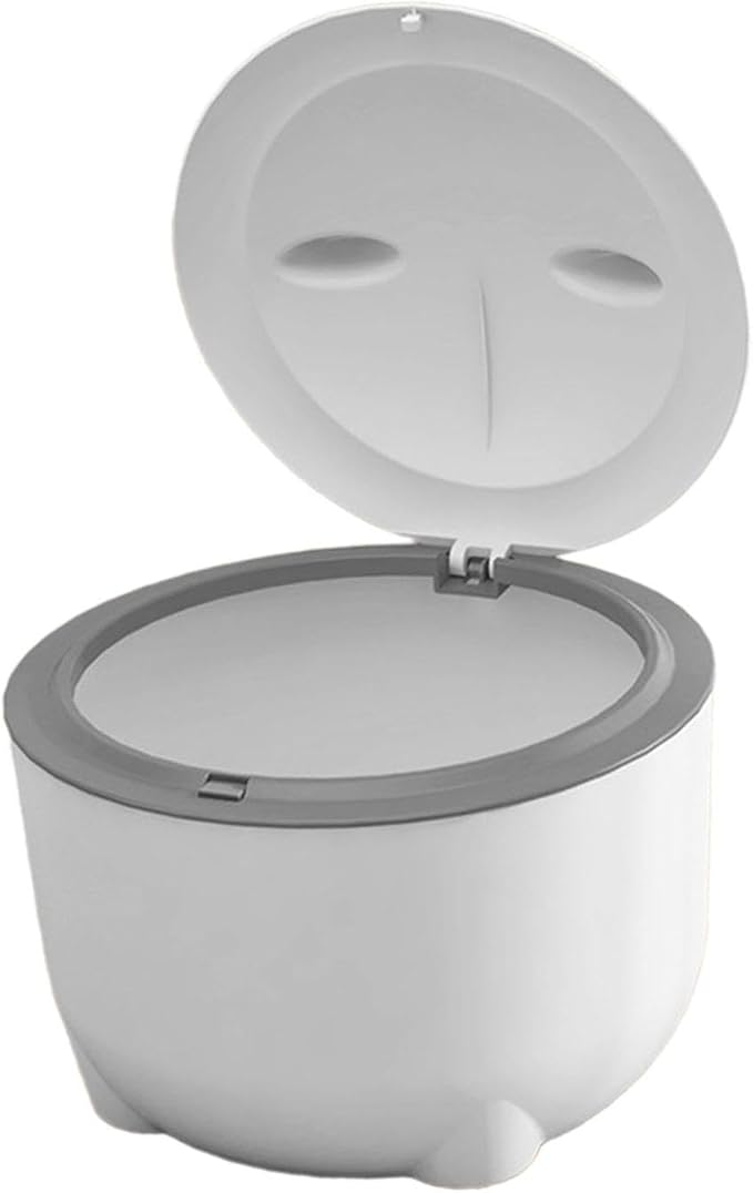 Cat Litter Trash Can with Lid Cat Litter Tray Kitten Potty, Dog Trash Can Cat - Image 7