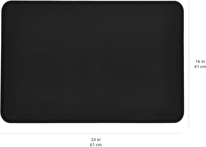 Amazon Basics Waterproof Non-Slip Silicone Pet Feeding Mat - Image 4