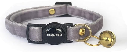Safety Quick Release Cat Collars, Double Velvet by Cognatio