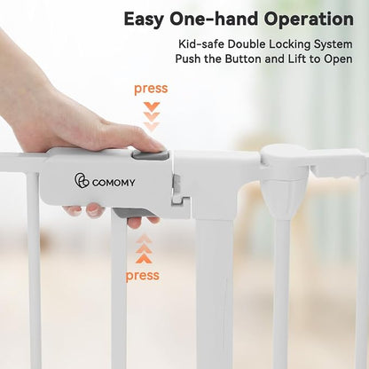 COMOMY 127.8" Extra Wide Baby Gate, Dog Gate - Image 3