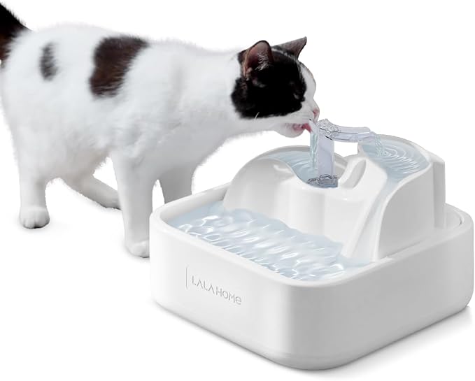 Dog Water Fountain Cat Automatic Water Bowel 3-Stage Design by LALAHOME