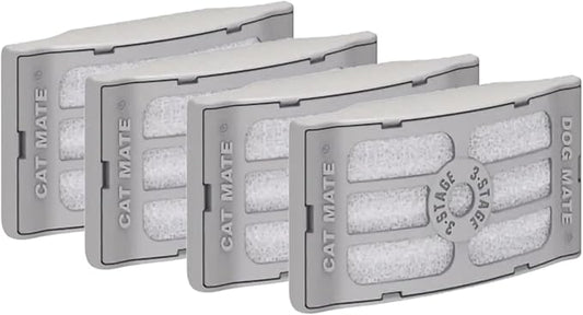 Cat Mate Genuine Replacement 3-Stage Filter Cartridges by CatMate