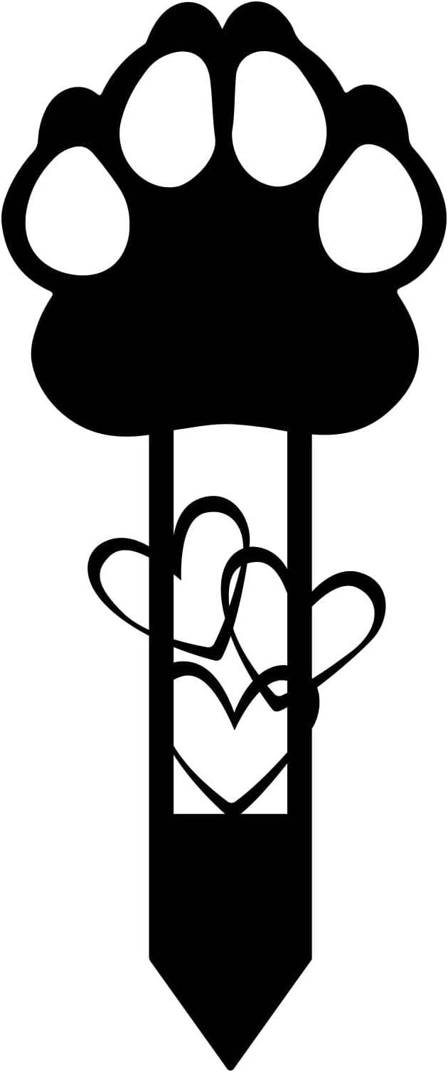Memorial Garden Stake — Metal Cross Grave Marker Designed by ruelen