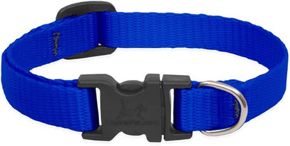 LupinePet Basics 1/2" Blue 6-9" Adjustable Collar by LupinePet
