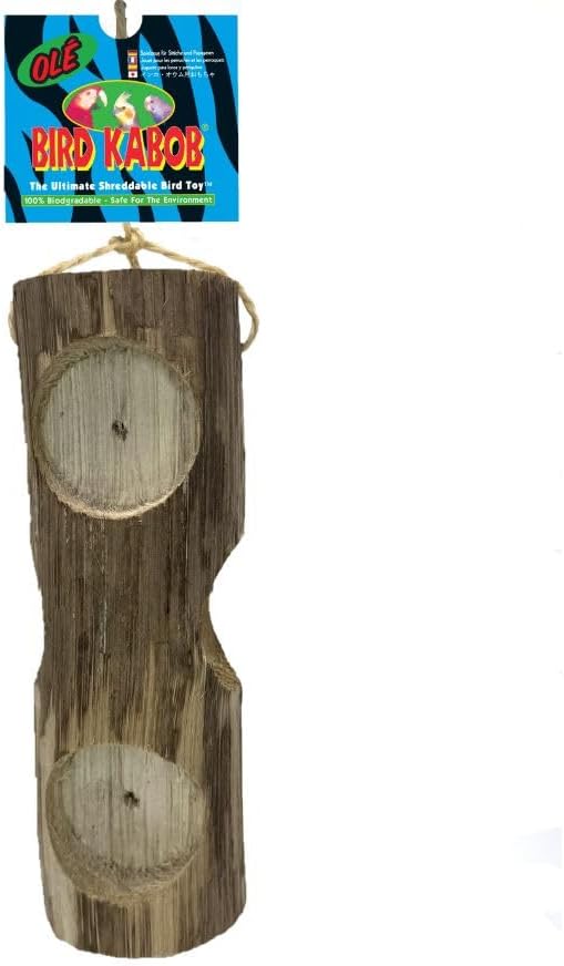 Wesco Pet Ole Bird Kabob Shreddable Bird Toy by BIRDKABOB