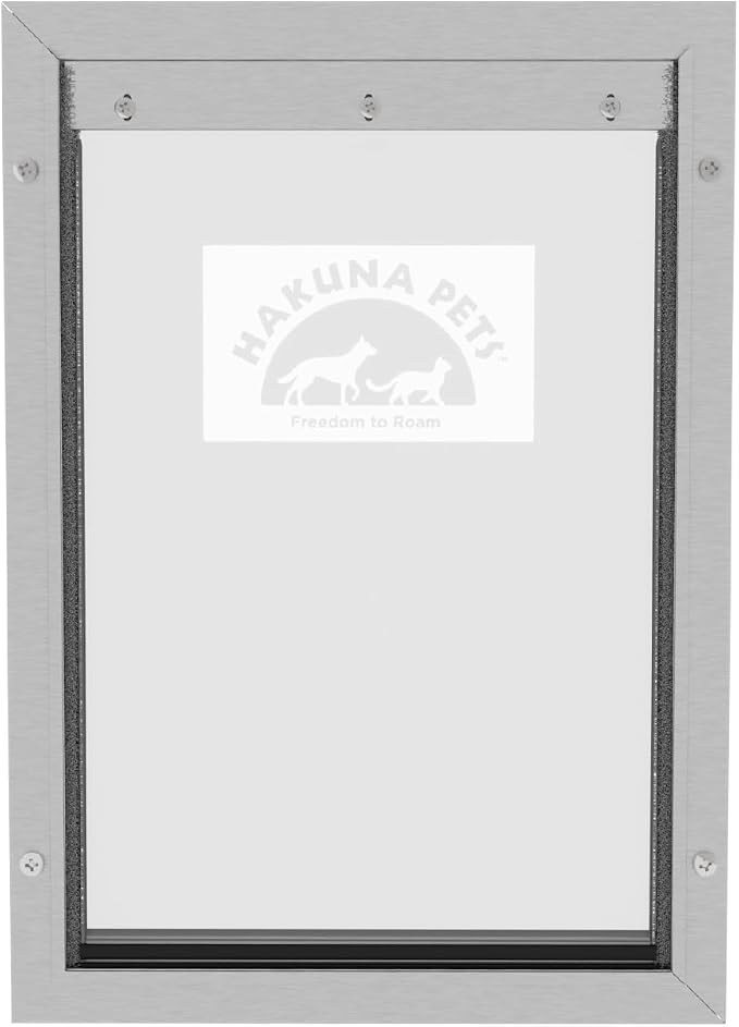 Hakuna Pets Deluxe Aluminum Pet, Cat and Dog Door - Image 2