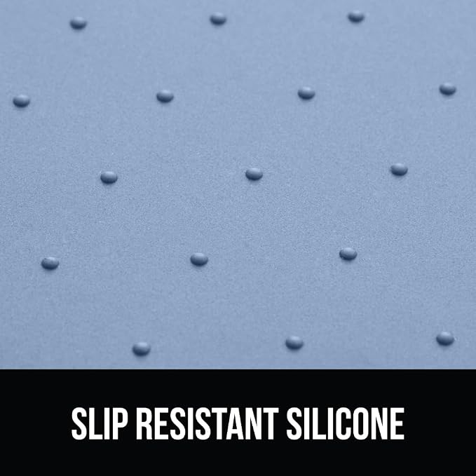 GORILLA GRIP 100% Waterproof Raised Edge BPA Free Silicone Pet Feeding Mat - Image 4