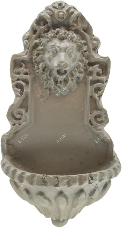 iLAND 1/12 Scale Fairy Garden Accessories Outdoor Miniature Birdbath Fountain & - Image 8