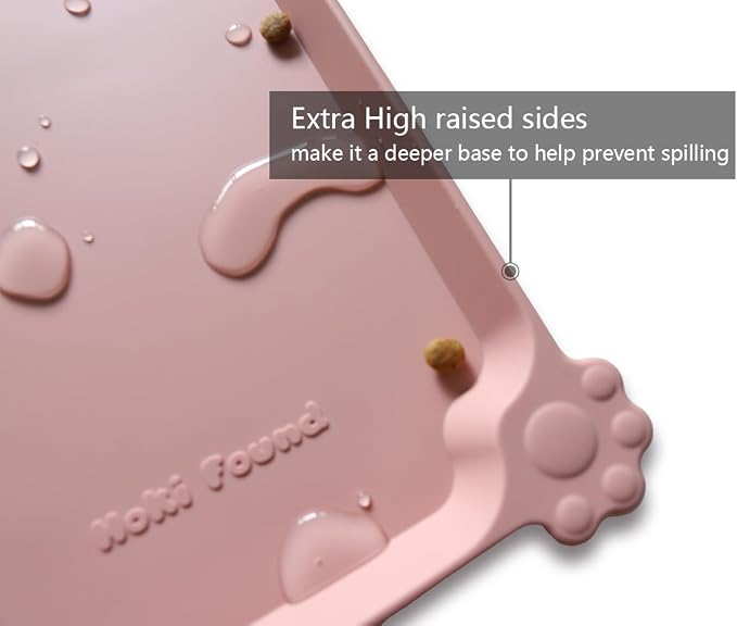 Hoki Found Large Non Slip Pet Feeding Mats - Image 2