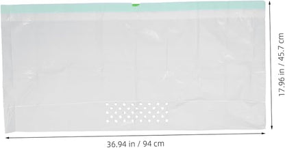 7Pcs Cat Litter Filtering Pouch Durable White Cat Litter Supplies - Image 2