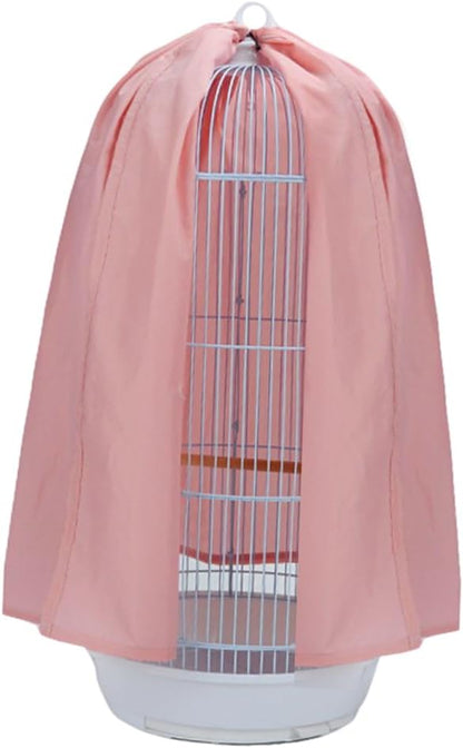 Creative Round Parrot Cage Cover Lightweight Mesh Accessory - Image 4