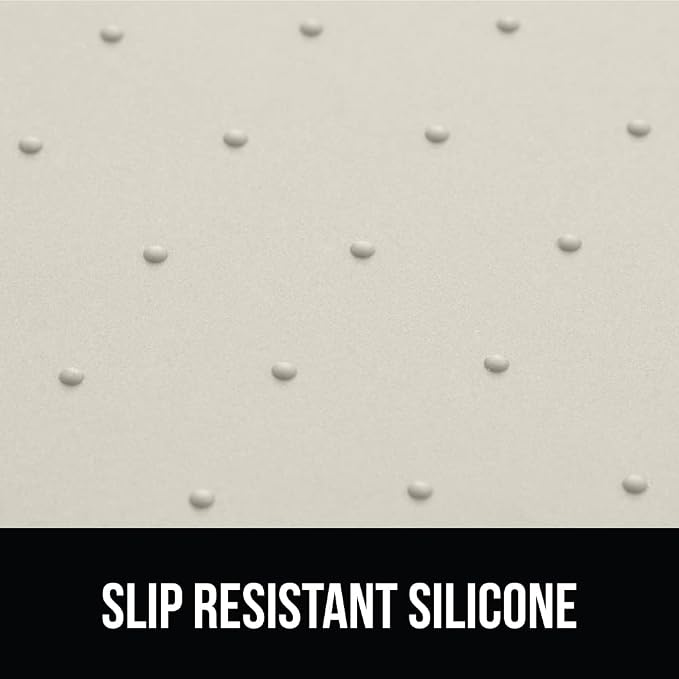 GORILLA GRIP 100% Waterproof Raised Edge BPA Free Silicone Pet Feeding Mat - Image 4