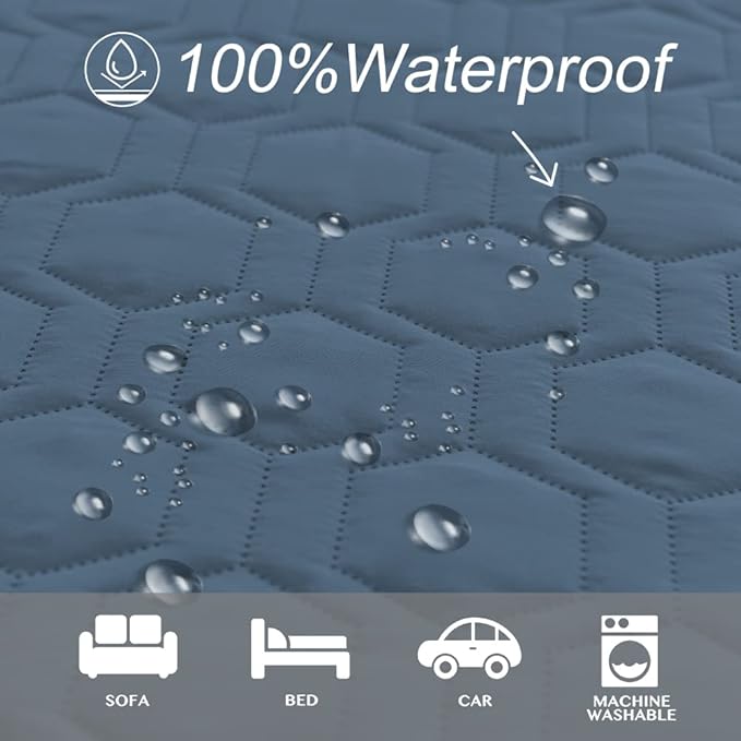 Waterproof and Non-Slip Dog Bed Cover and Pet Blanket Sofa Pet Bed Mat ，car - Image 2
