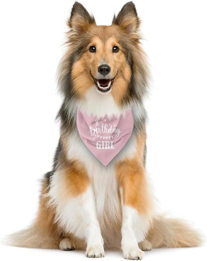 Birthday Girl Dog Bandana - Image 3