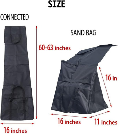Japard 2 Pack Dog Agility Equipment, Tunnel Sandbags, Hold One End, Holding - Image 6