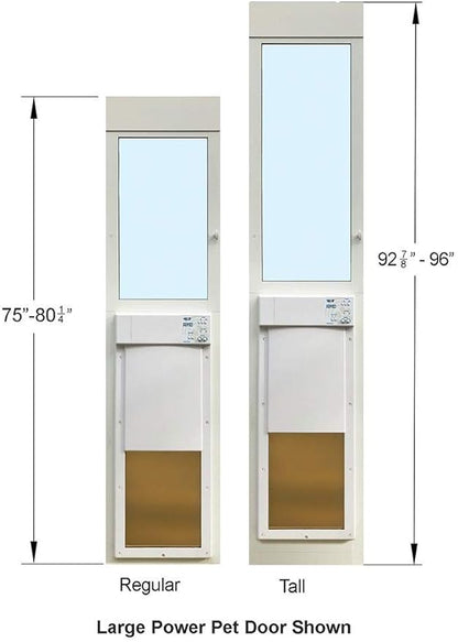 Power Pet Automatic Sliding Glass Patio Pet Door by High Tech Pet - Image 3