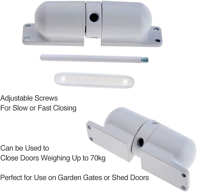 Safety Spring Door Closers, Adjustable Closing Door Hinge, Automatic Stopper - Image 2