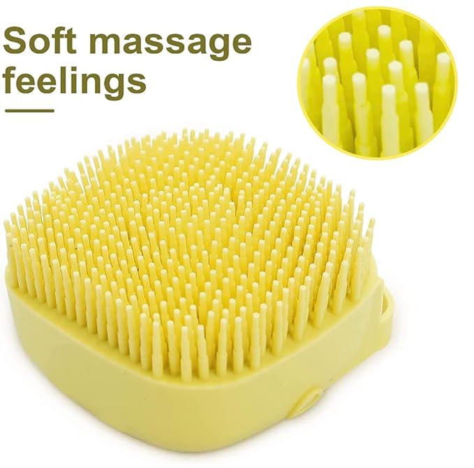 Pet Bath Massage Brush Puppy Dog Cat Grooming Cleaning Soft - Image 6