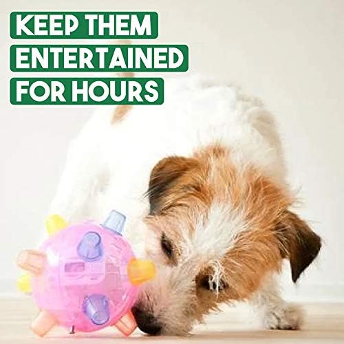 Arinda Jumping Activation Ball for Dogs Flashing Ball Light Sounds Jump - Image 3