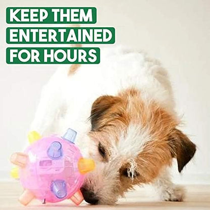 Arinda Jumping Activation Ball for Dogs Flashing Ball Light Sounds Jump - Image 3